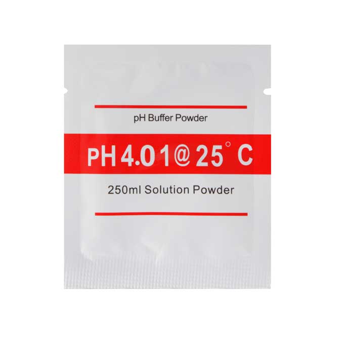 4.01 pH buffer solution sachet 4.01 pH buffer solution sachet