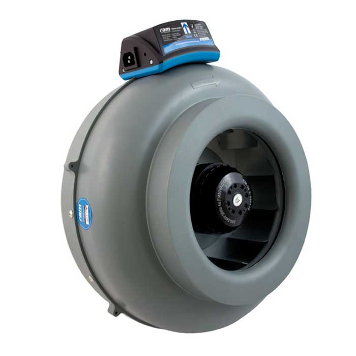RAM Inline Duct Fan - 200mm 980m³h RAM Inline Duct Fan - 200mm 980m³h