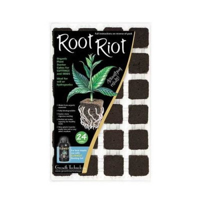 GROWTH TECHNOLOGY RootRiot Δίσκος Σποράς 24 Θέσεων με Σφουγγαράκια
