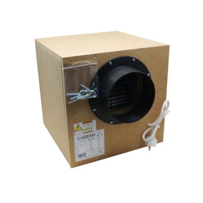 Εξαερισμός σε ξυλινο κουτί με ηχομόνωση