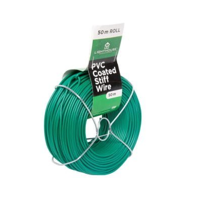 Πλαστικοποιημένο σκληρό σύρμα δεσίματος 50m