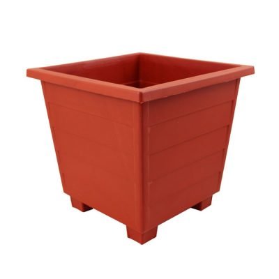 Τετράγωνη γλάστρα Sicplast