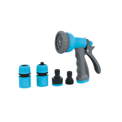 Σετ πιστόλι νερού πολλαπλών πιδακων με ταχυσυνδέσμους